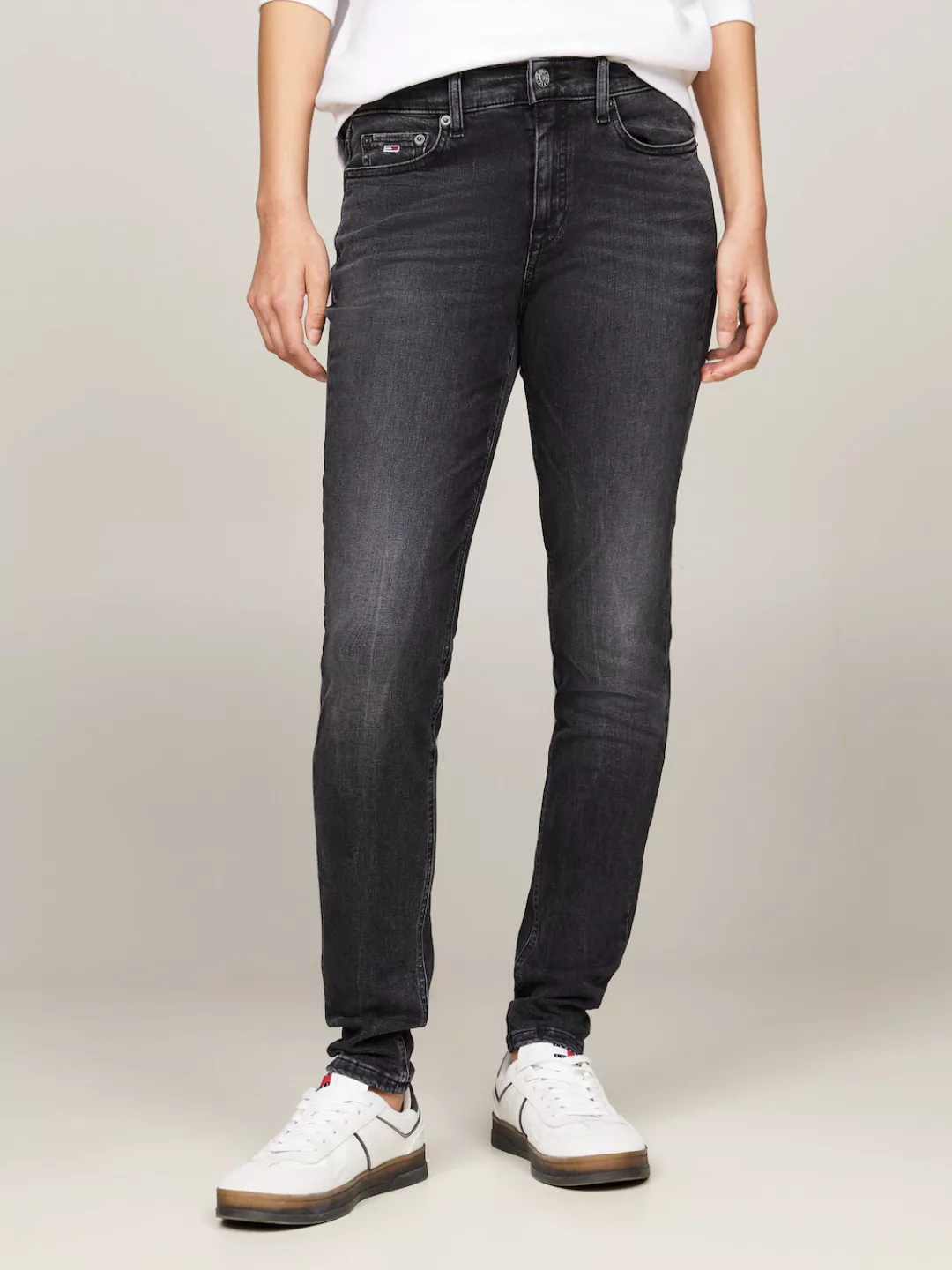 Tommy Jeans Skinny-fit-Jeans Tommy Jeans - Damenjeans- NORA Mid Rise - Skin günstig online kaufen