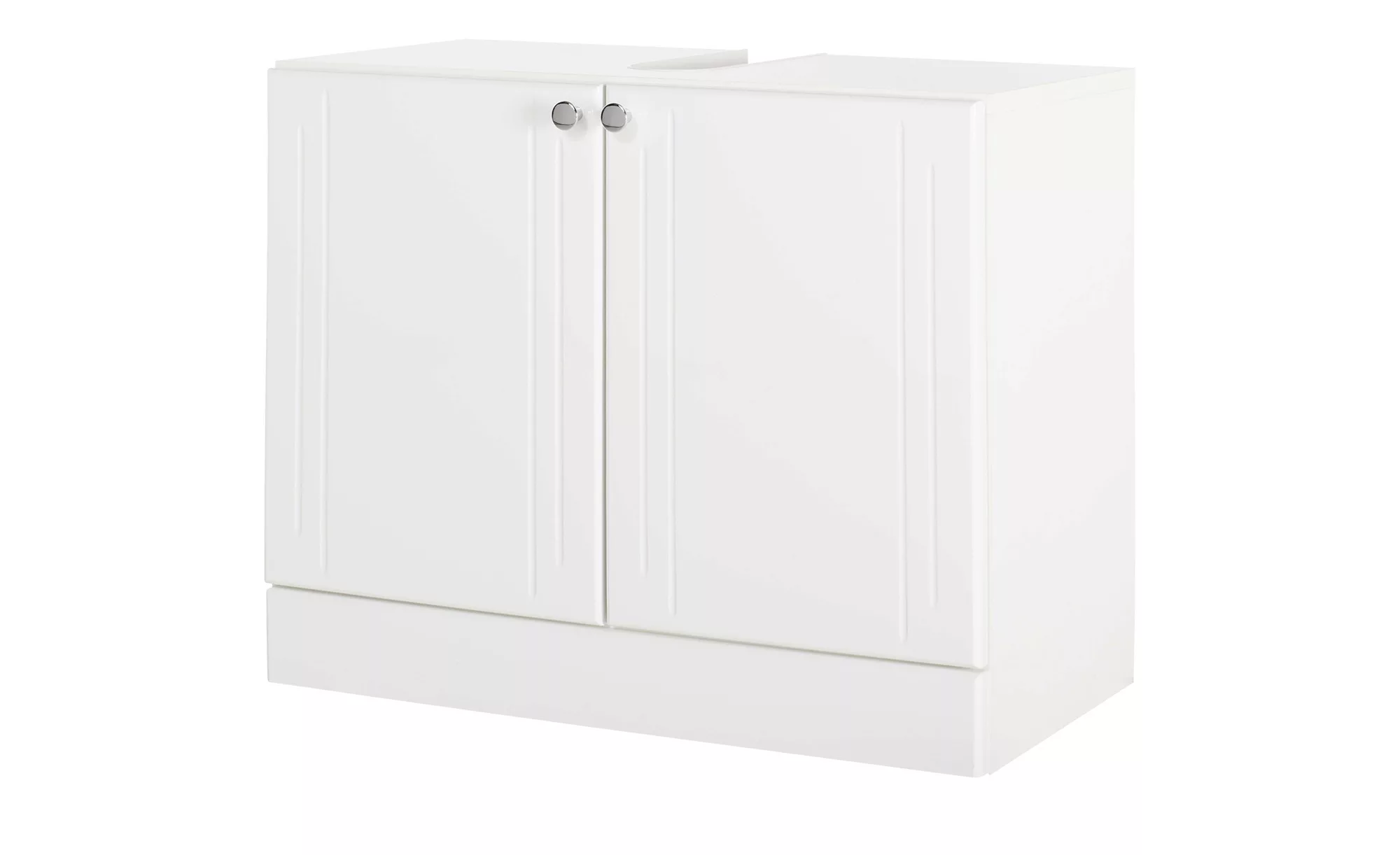 PELIPAL Waschbeckenunterschrank in Weiß hochglanz mit 2 Türen (BxHxT: 65x54 günstig online kaufen