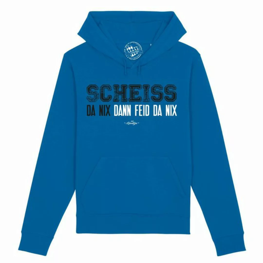 Bavariashop Hoodie Herren Hoodie "Scheiß da nix günstig online kaufen