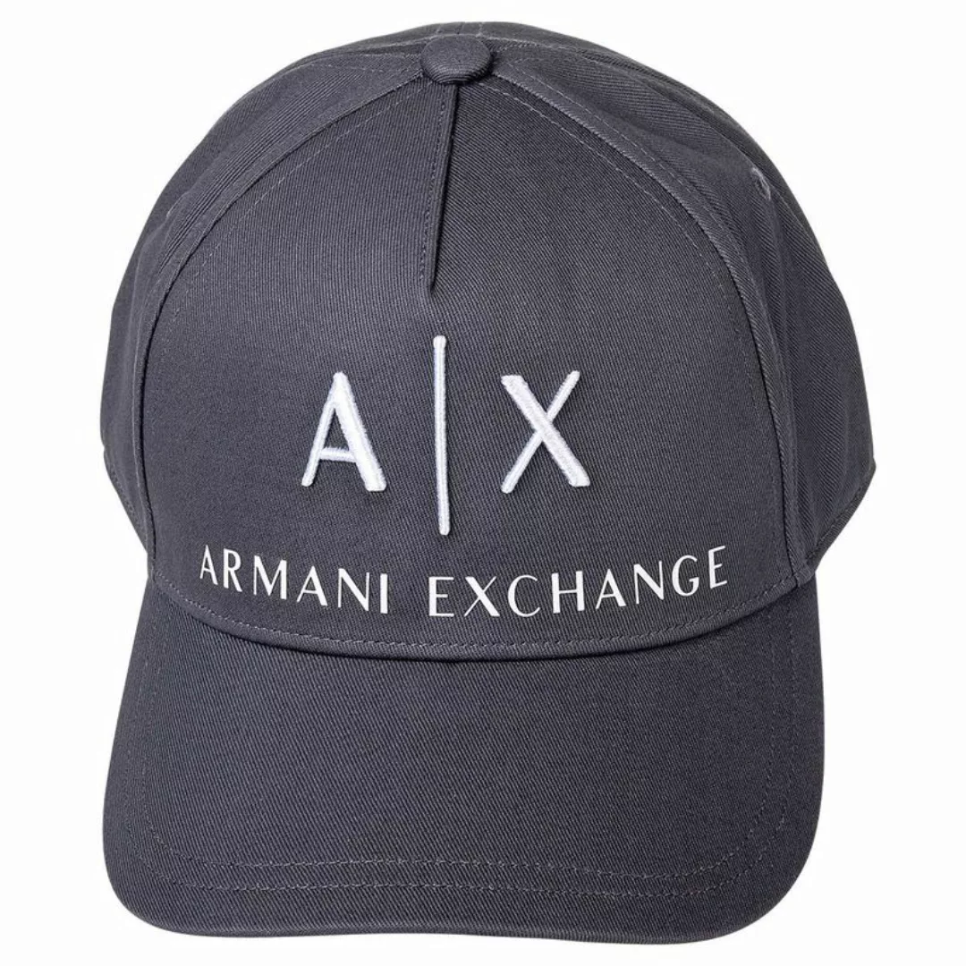 A|X ARMANI EXCHANGE Unisex Baseball Cap - Kappe, Logo, One Size Offwhite günstig online kaufen