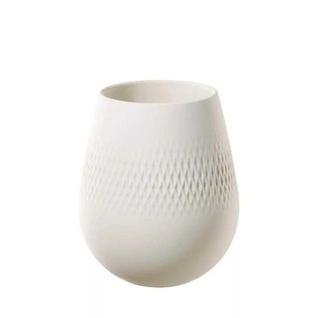 Villeroy & Boch Manufacture Collier Blanc Vase Carré klein 12,5x12,5x14 cm günstig online kaufen