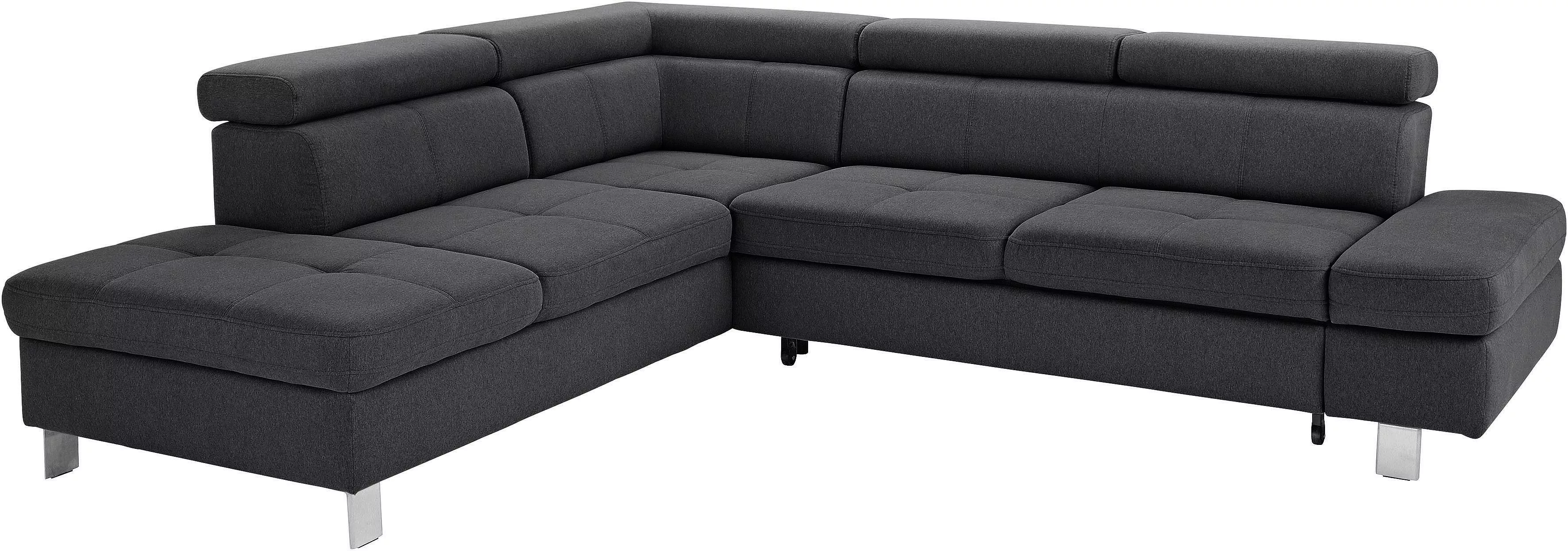 exxpo - sofa fashion Ecksofa "Fiji, L-Form", mit Kopf- bzw. Rückenverstellu günstig online kaufen