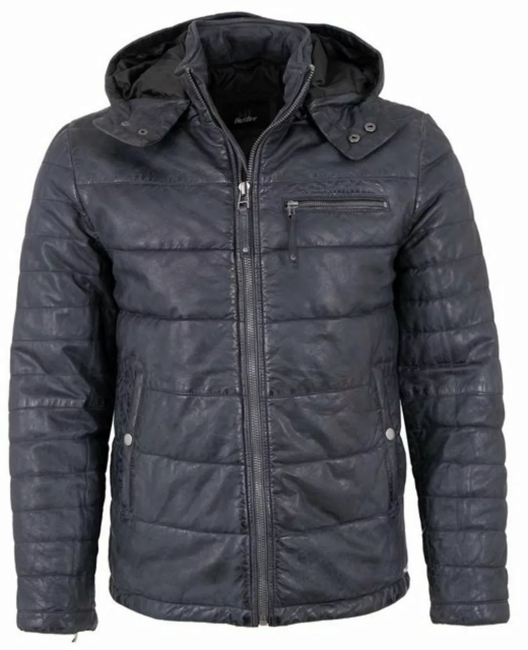 Hi-Buxter Lederjacke FF-Men-001 Hi-Buxter - Herren Echtleder Lederjacke Lam günstig online kaufen