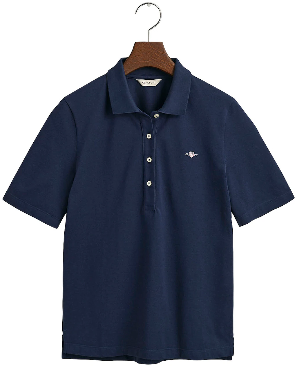 Gant Poloshirt "SLIM SHIELD KA PIQUE POLO", mit grafischer Logostickerei au günstig online kaufen
