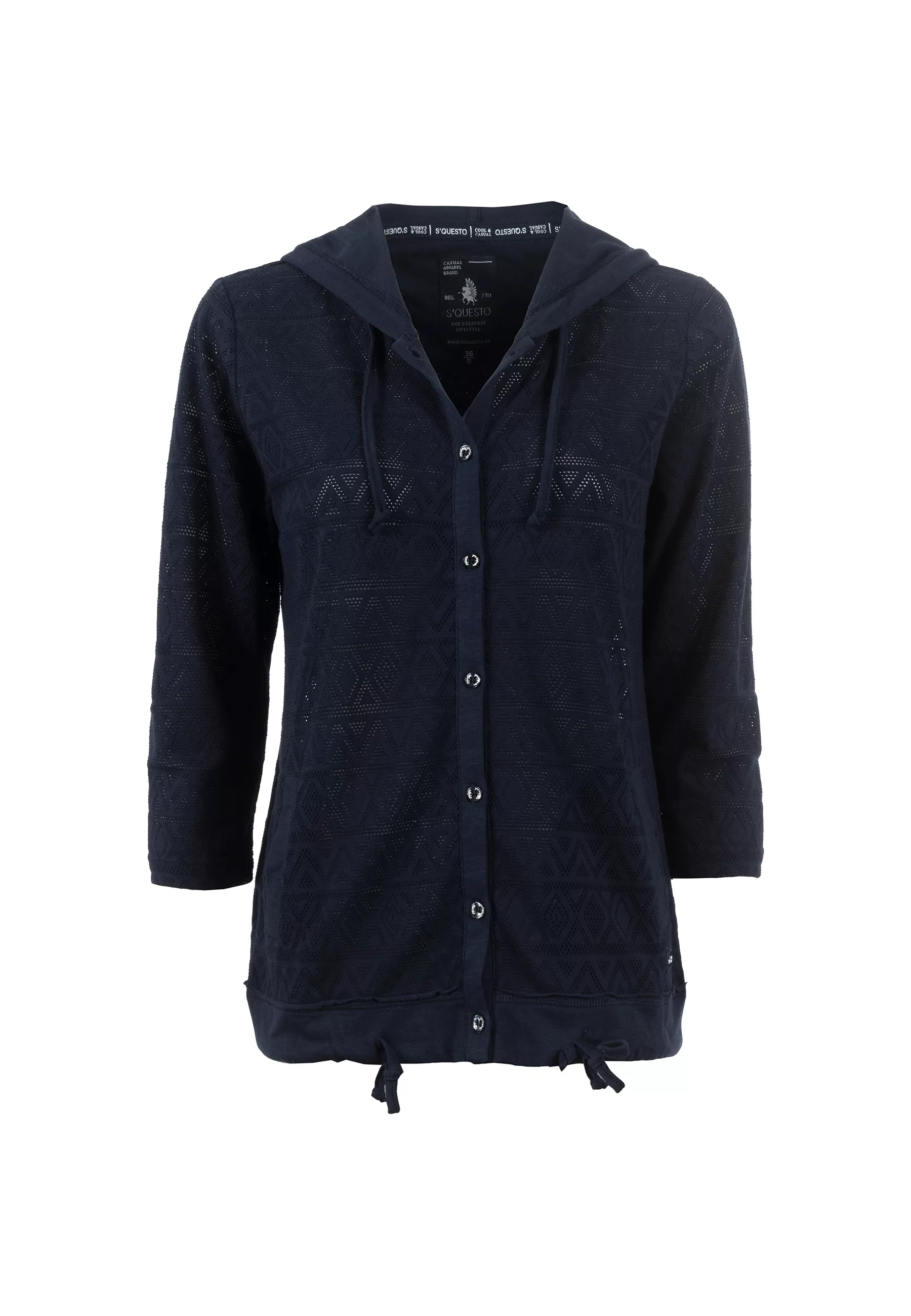 Soquesto Sweatjacke Noortje navy günstig online kaufen