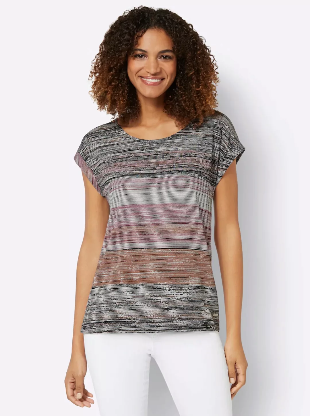 Casual Looks Kurzarmshirt "Shirt", (1 tlg.) günstig online kaufen