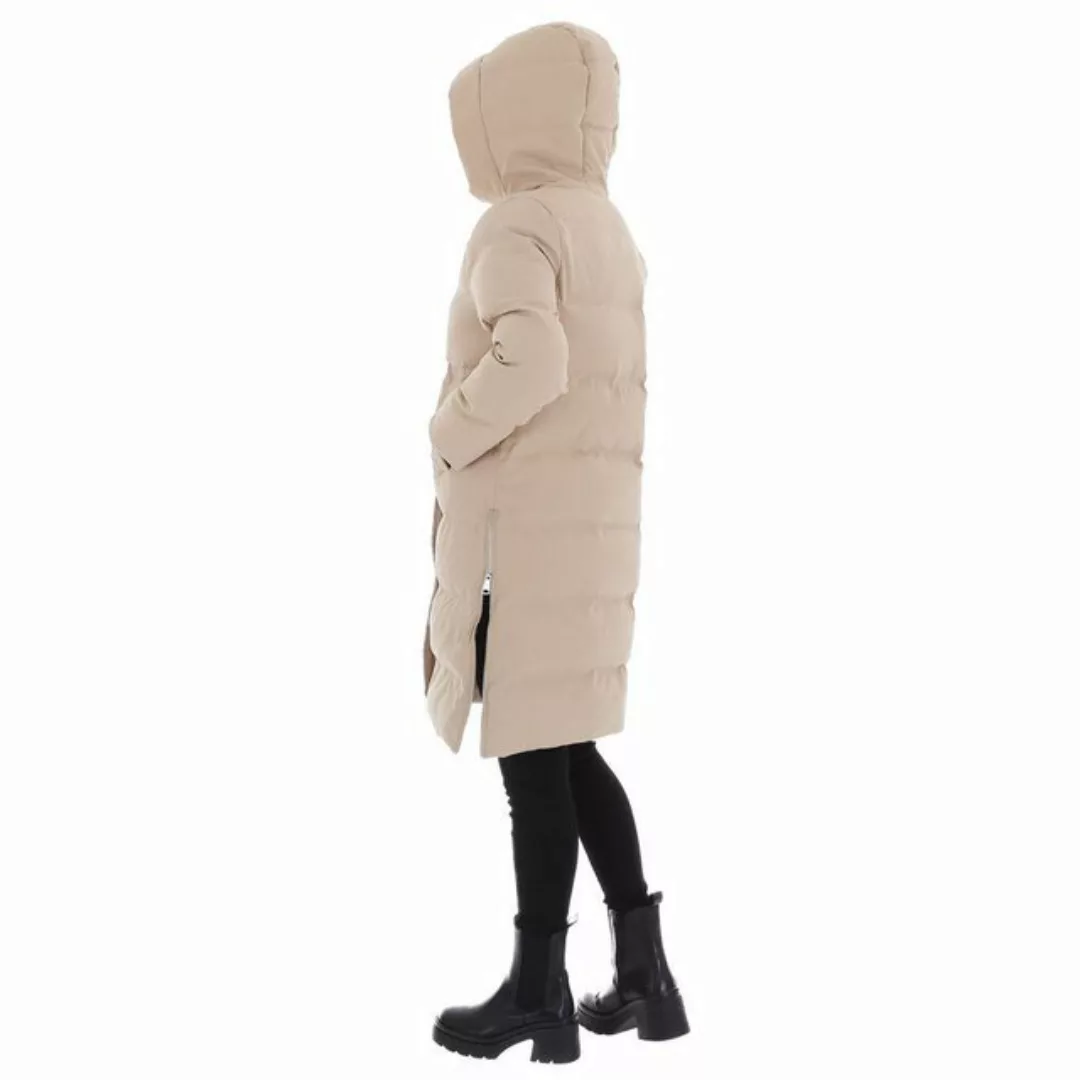 Ital-Design Wintermantel Damen Freizeit (87256545) Kapuze Gefüttert Winterj günstig online kaufen