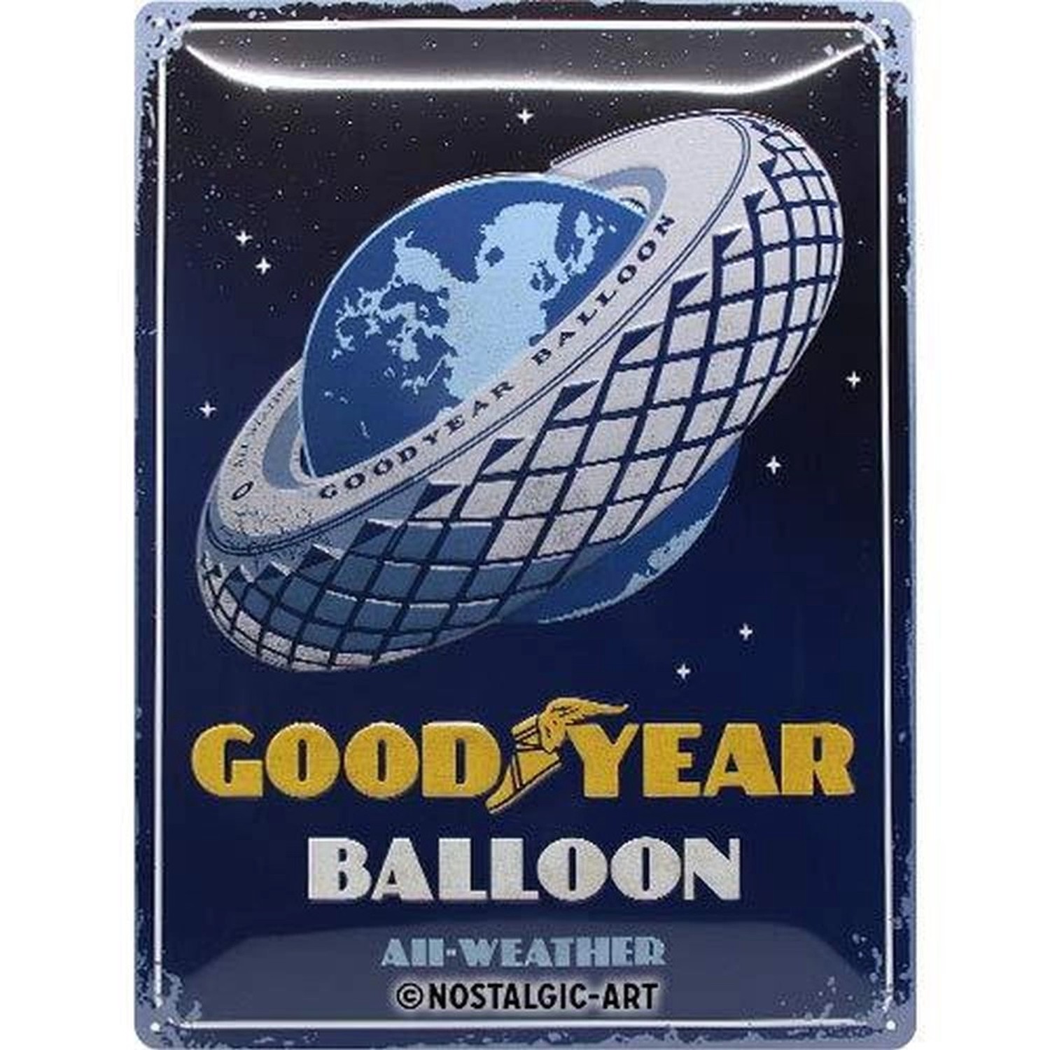 Nostalgic-Art Blechschild 30 x 40 cm - GOOD YEAR  - Balloon günstig online kaufen