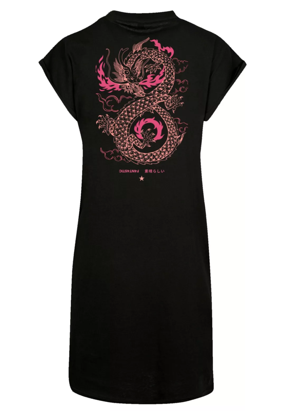 F4NT4STIC Shirtkleid "Drachen Feuer", Print günstig online kaufen