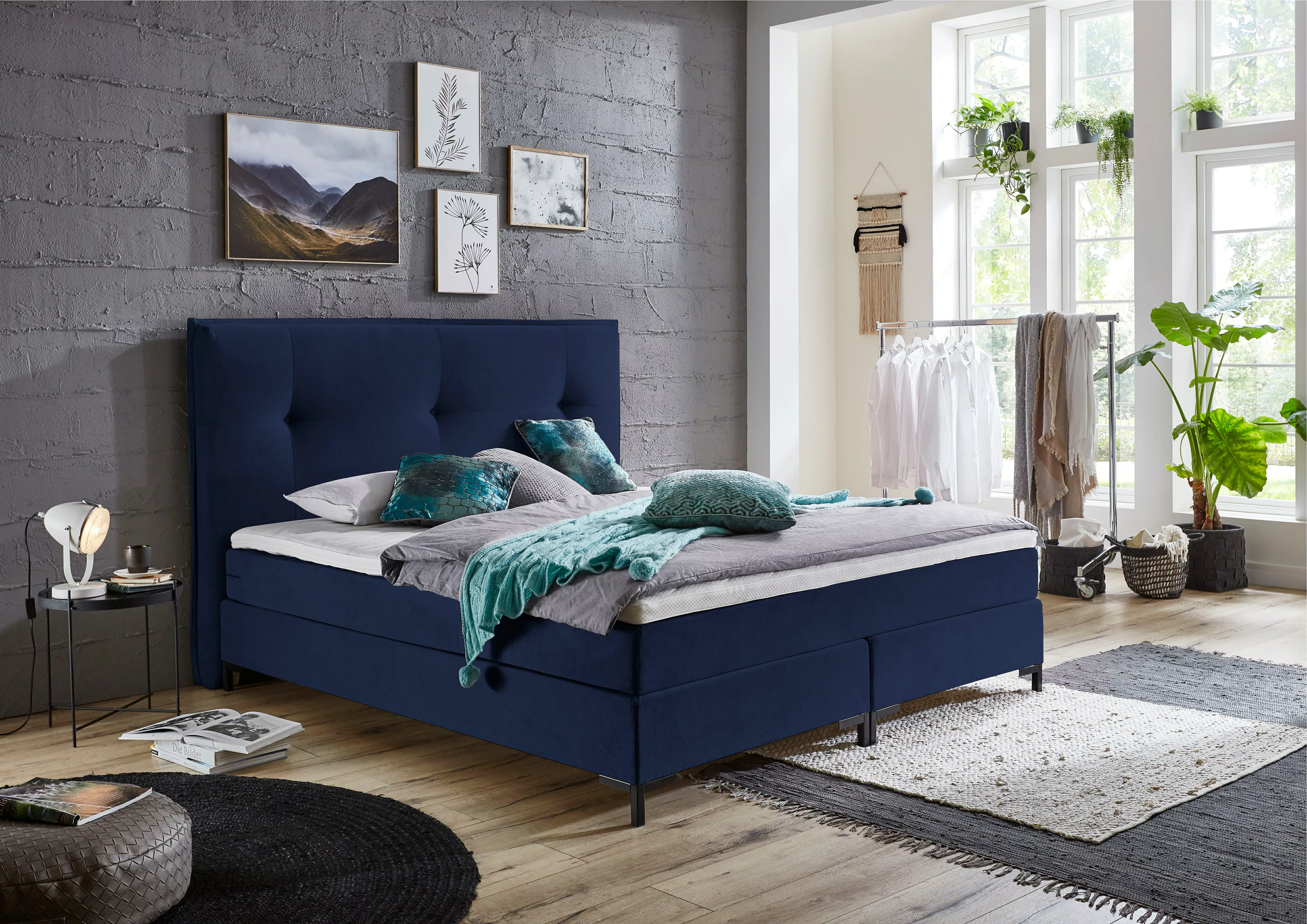 ATLANTIC home collection Boxspringbett "Romy" günstig online kaufen