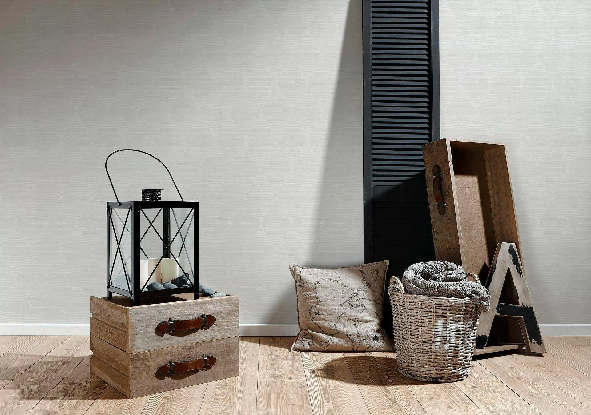 living walls Vliestapete »Linen Style«, geometrisch-grafisch günstig online kaufen