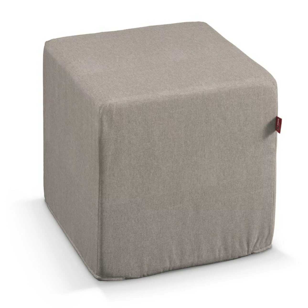 Sitzwürfel, beige-grau, 40 x 40 x 40 cm, Etna (705-09) günstig online kaufen