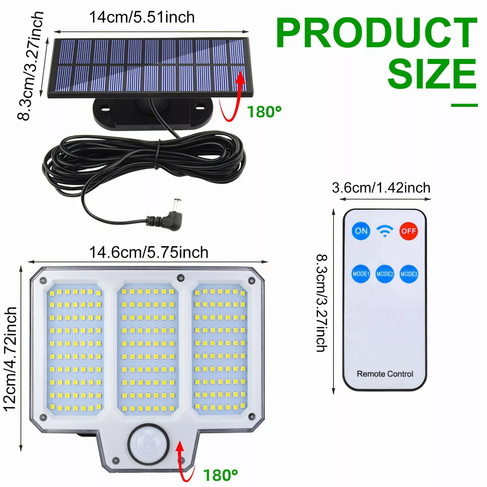 BlingBin LED Außen-Wandleuchte Solarleuchten 210 LEDs günstig online kaufen