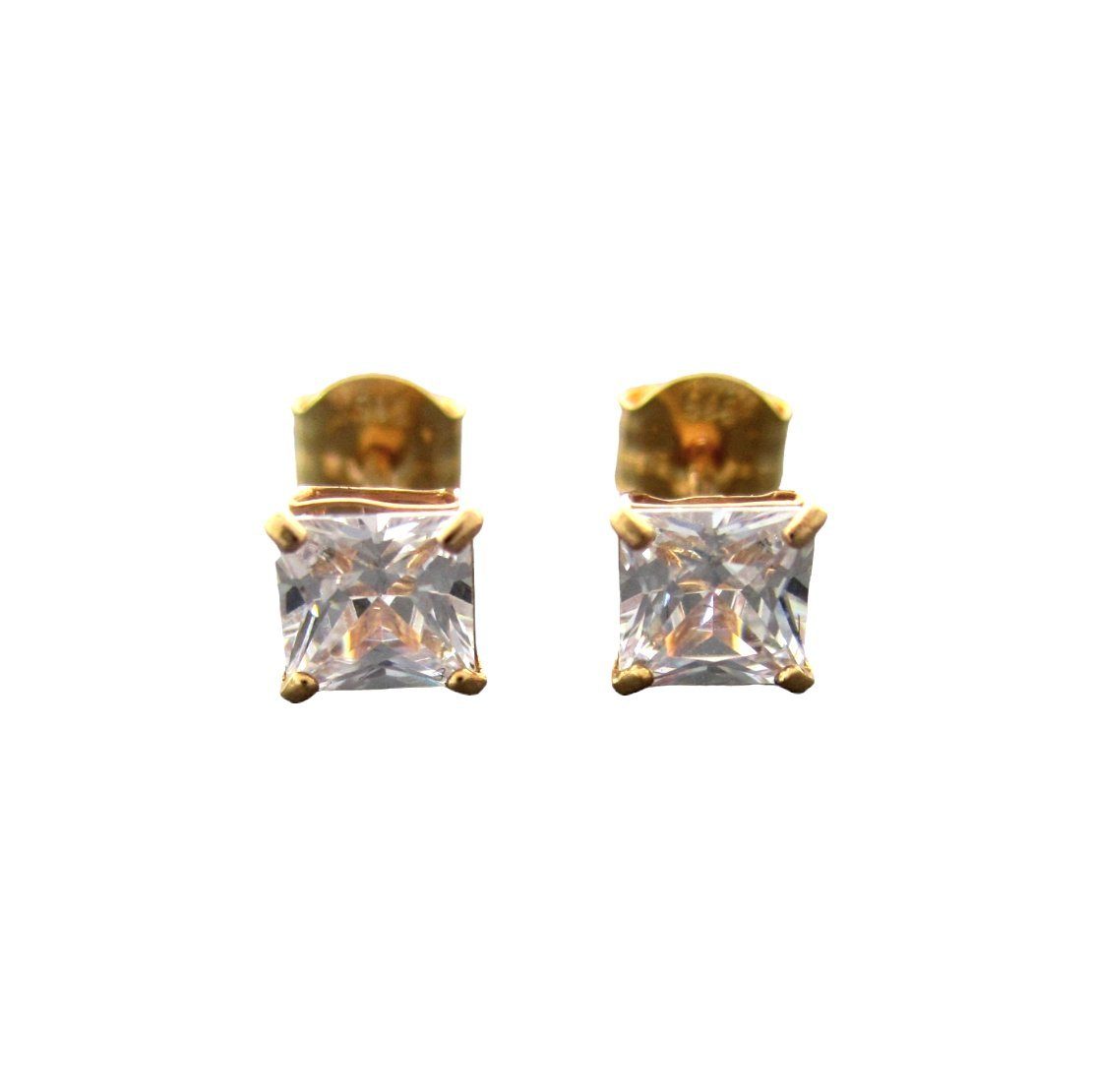 NICEANDnoble Paar Ohrstecker 585er Gelbgold Ohrstecker günstig online kaufen