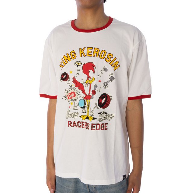 King Kerosin T-Shirt T-Shirt King Kerosin Beep Beep, G L, F off white kontr günstig online kaufen
