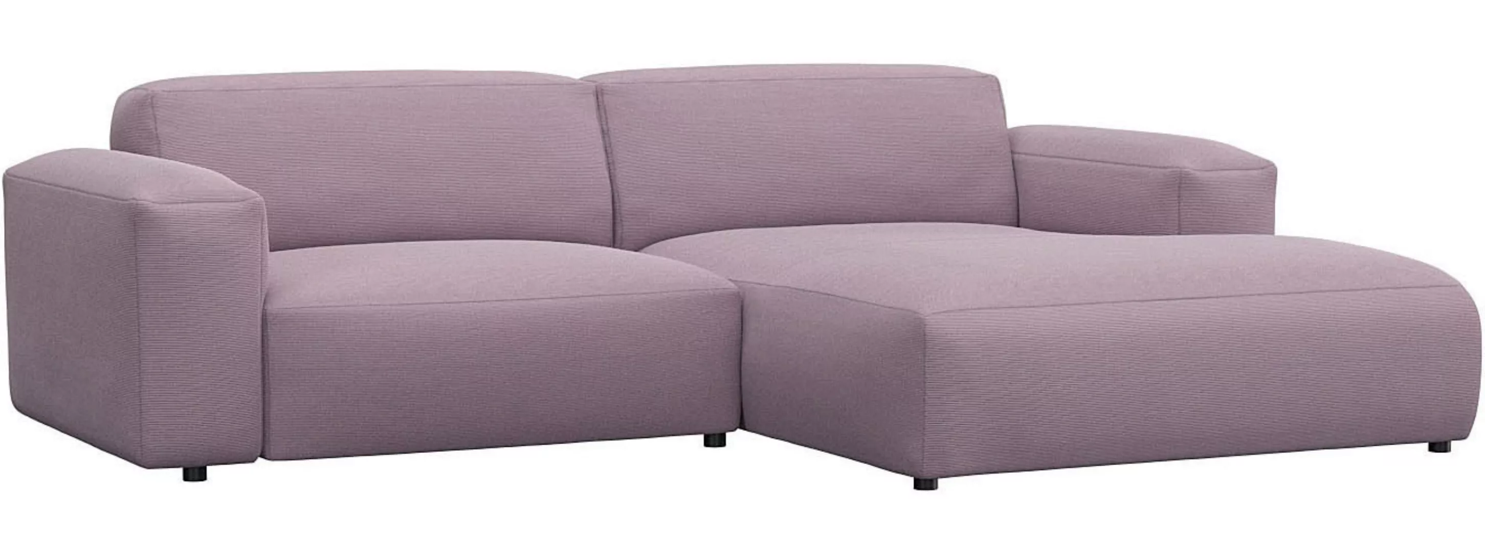 FLEXLUX Ecksofa »Lucera Chaislongue rechts oder links«, modern & anschmiegs günstig online kaufen