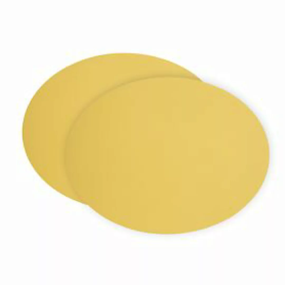 Platz-Set, 2er-Set, Oval, gold table MAT günstig online kaufen