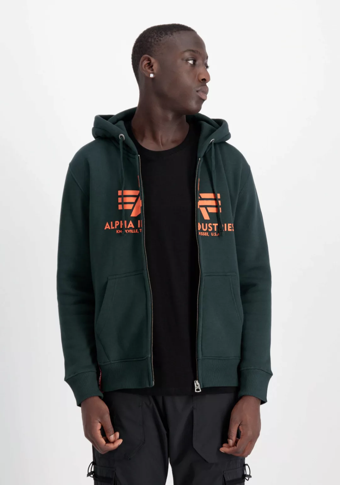 Alpha Industries Hoodie "Alpha Industries Men - Hoodies Basic Zip Hoodie" günstig online kaufen