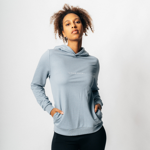 Damen Sport-hoodie Tailliert Aus Bio-baumwolle Und Modal günstig online kaufen
