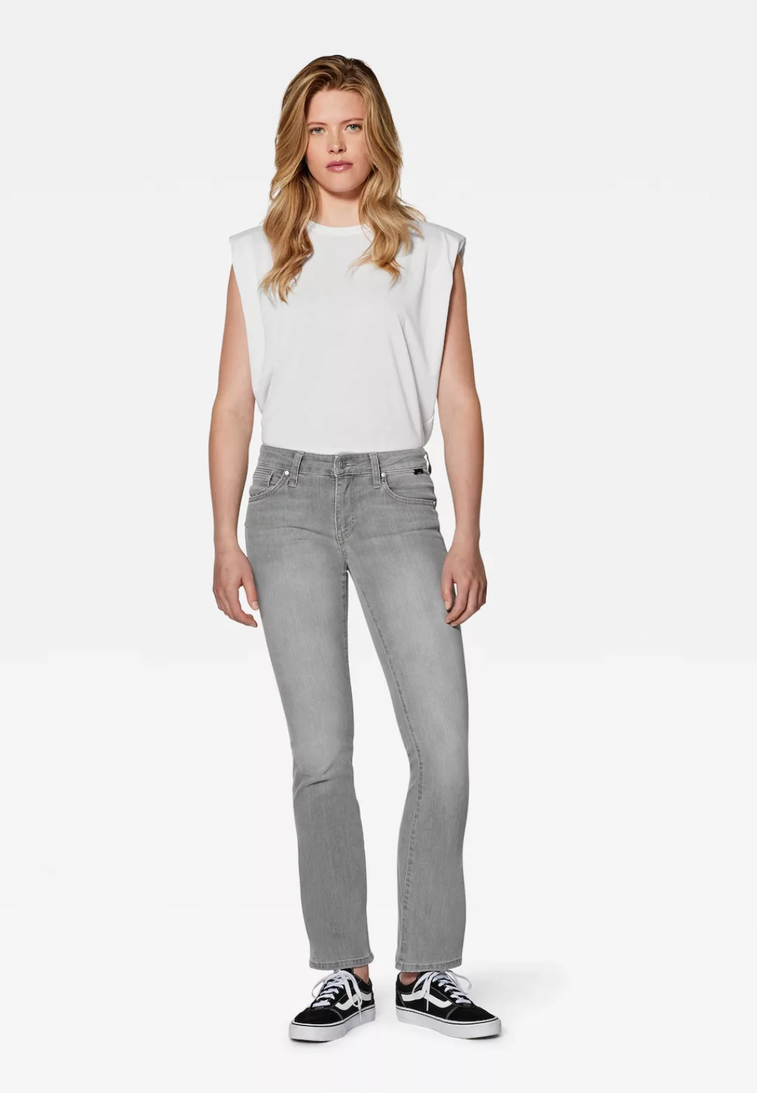 Mavi Weite Jeans "BELLA MID-RISE", Bootcut Jeans günstig online kaufen