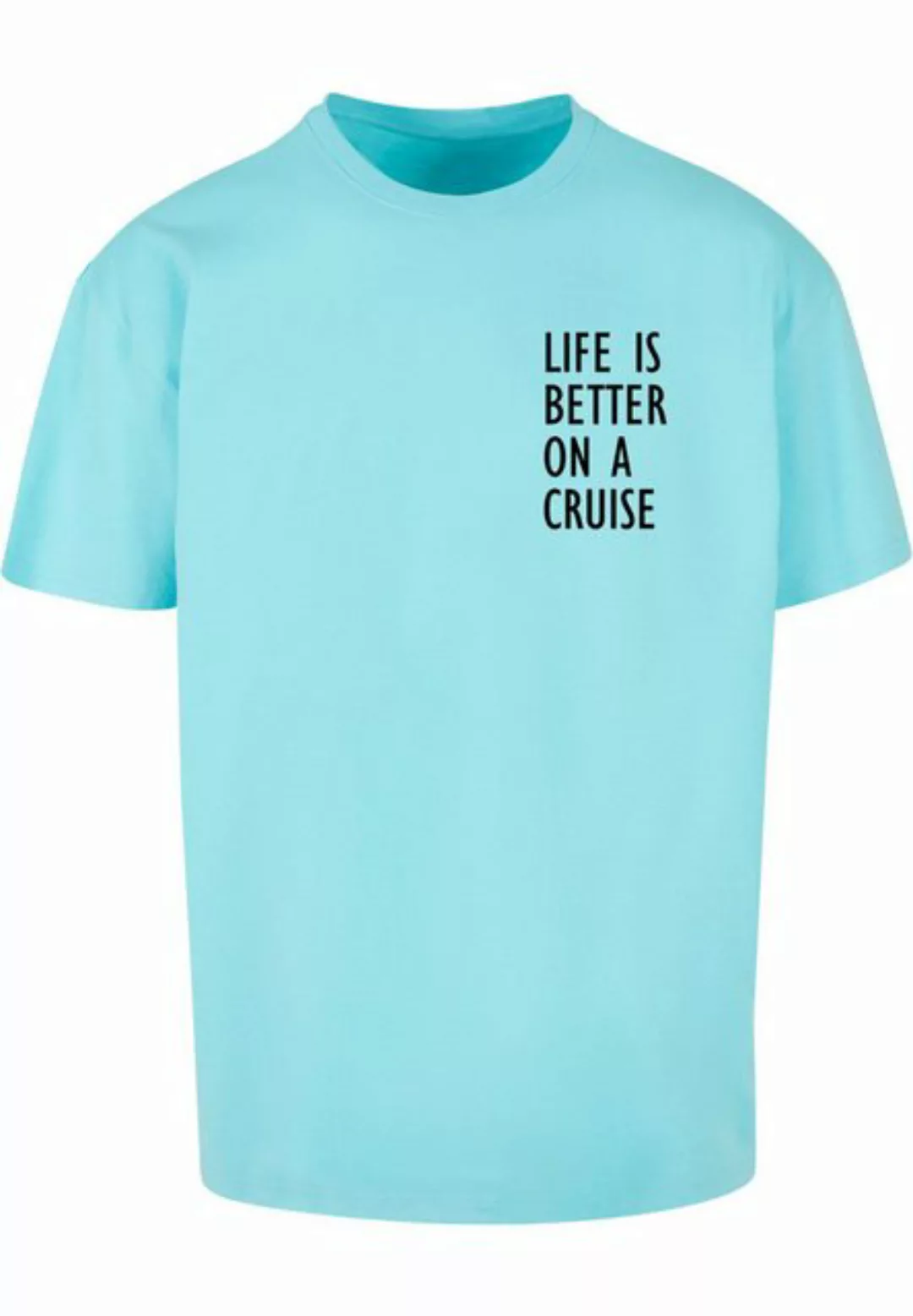 Merchcode T-Shirt Merchcode Herren Life Is Better Heavy Oversized Tee (1-tl günstig online kaufen