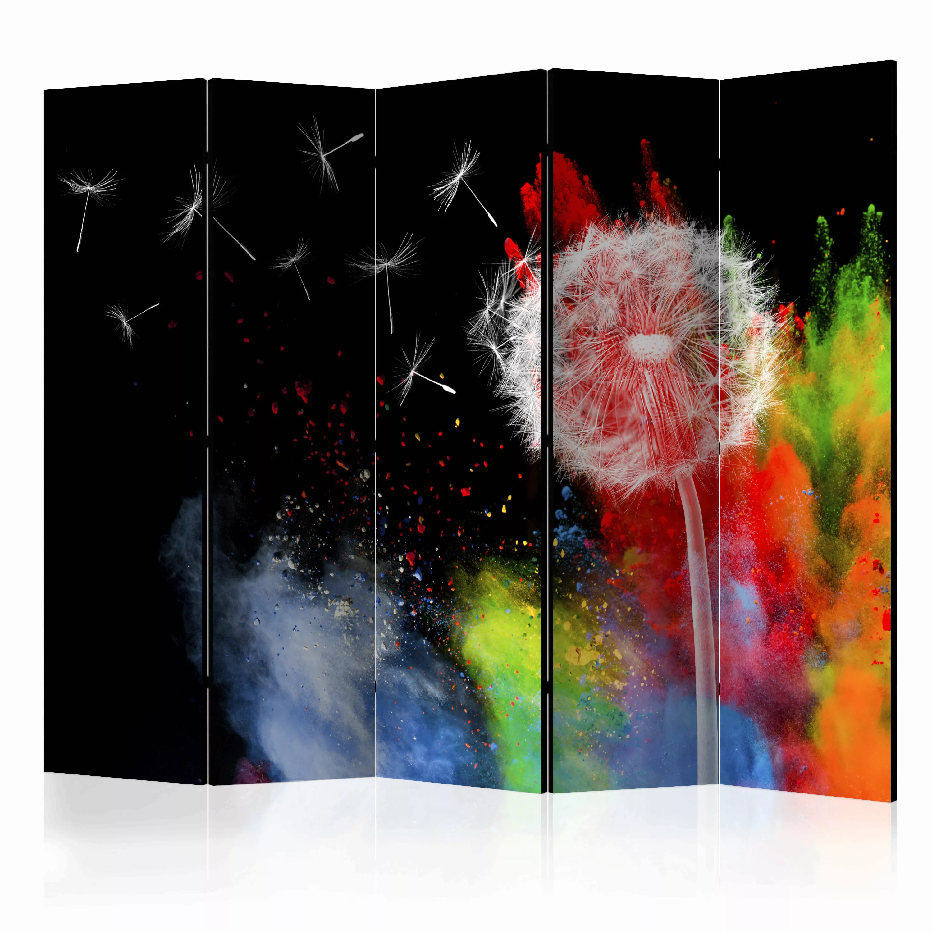 5-teiliges Paravent - Colourful Element Ii [room Dividers] günstig online kaufen