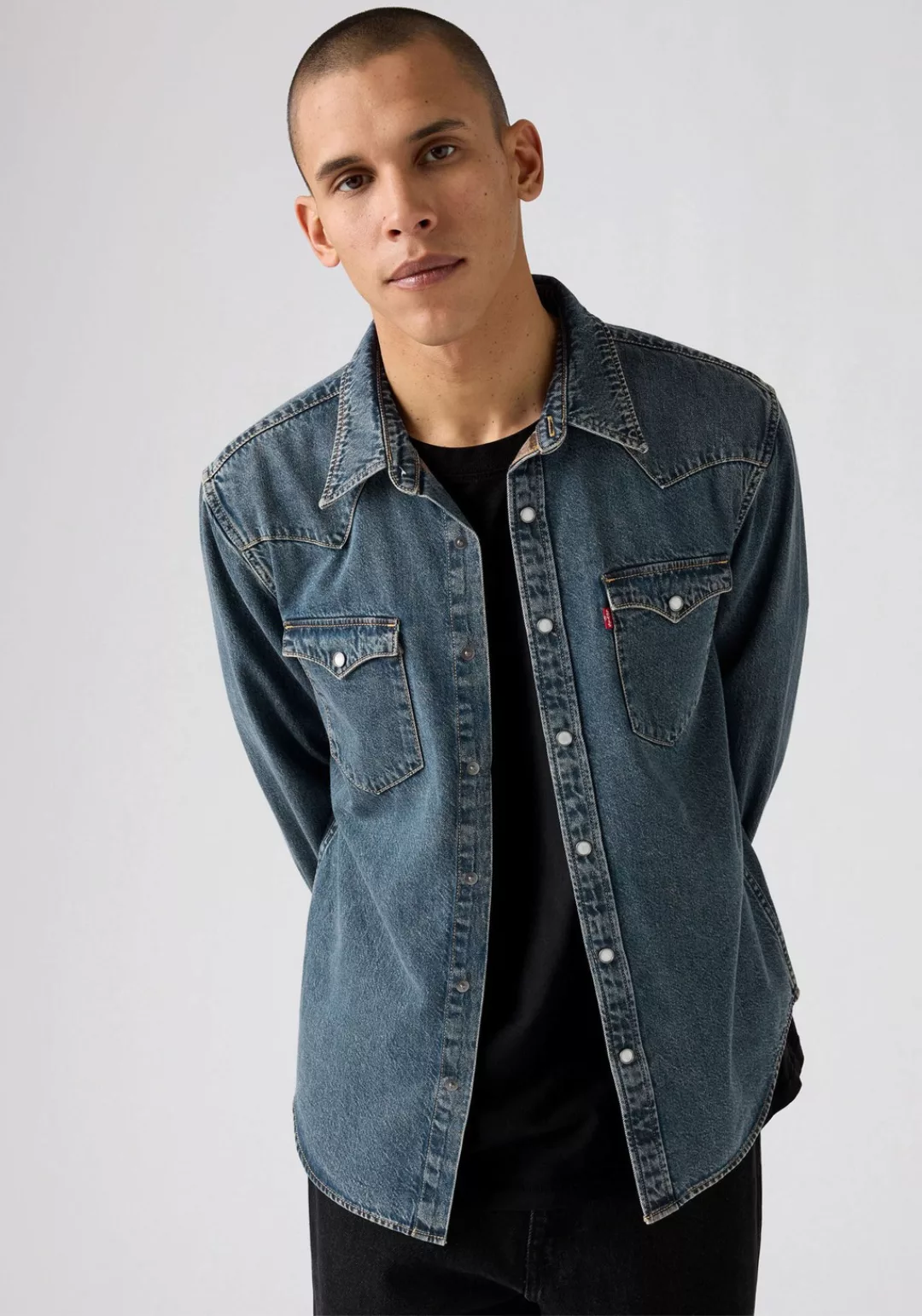 Levis Jeanshemd "LE BARSTOW WESTERN STAND", mit Brusttaschen günstig online kaufen