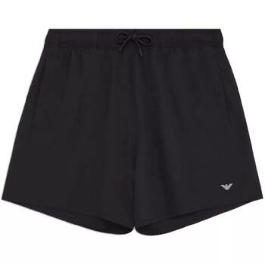 Emporio Armani  Badeshorts Beach Small Eagle Swim Shorts Black günstig online kaufen