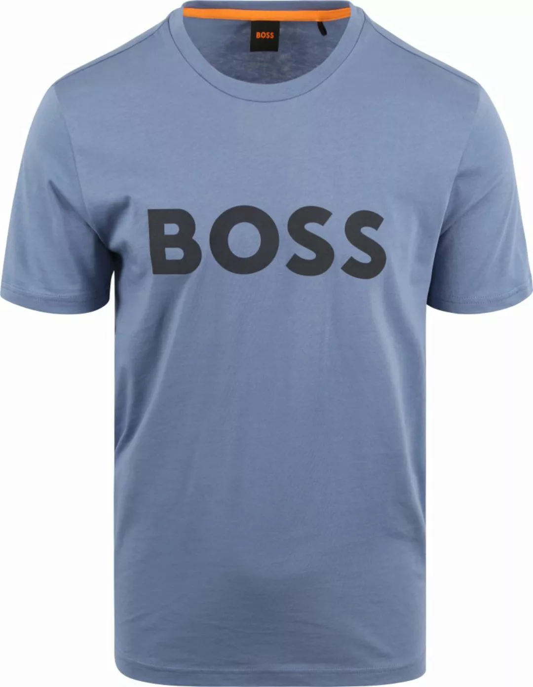 BOSS T-shirt Logo Blau - Größe M günstig online kaufen