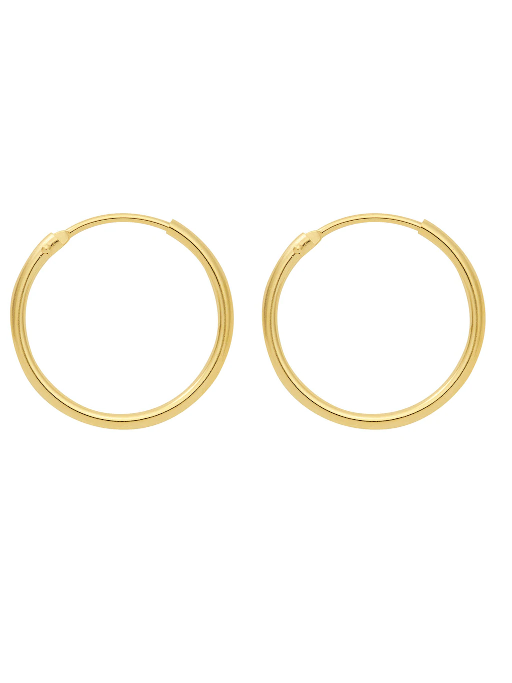 Adelia´s Paar Ohrhänger "333 Gold Ohrringe Creolen Ø 44 mm", Goldschmuck fü günstig online kaufen