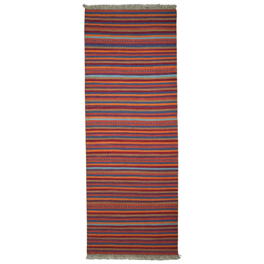 PersaTepp Teppich Kelim Gashgai multicolor B/L: ca. 72x193 cm günstig online kaufen