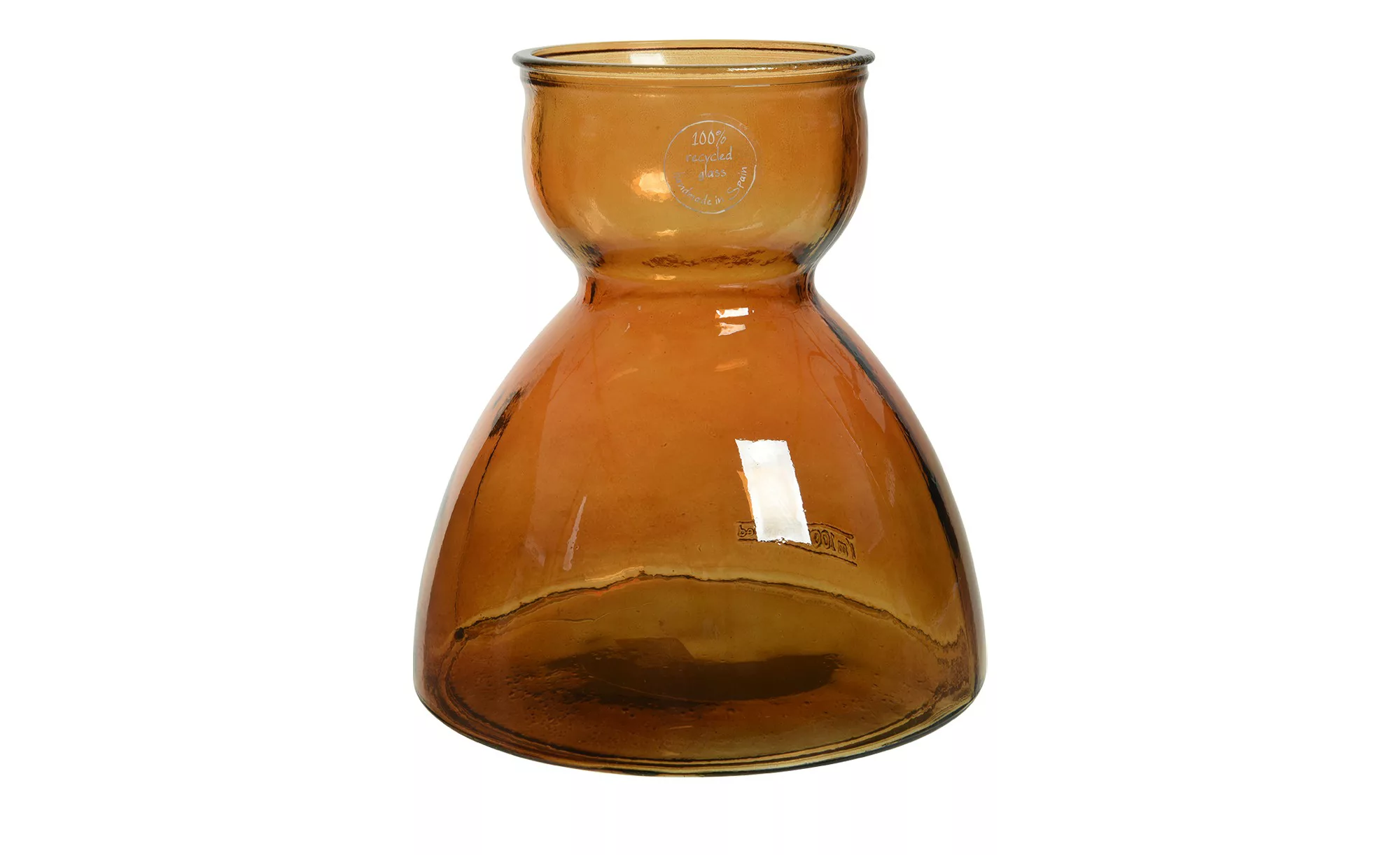 Vase - braun - Glas - 23 cm - Dekoration > Vasen - Möbel Kraft günstig online kaufen