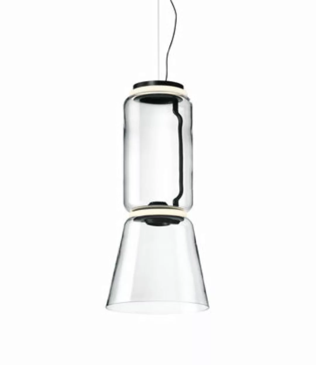 Pendelleuchte Noctambule Cône n°1 glas transparent / LED - Ø 36 x H 82 cm - günstig online kaufen