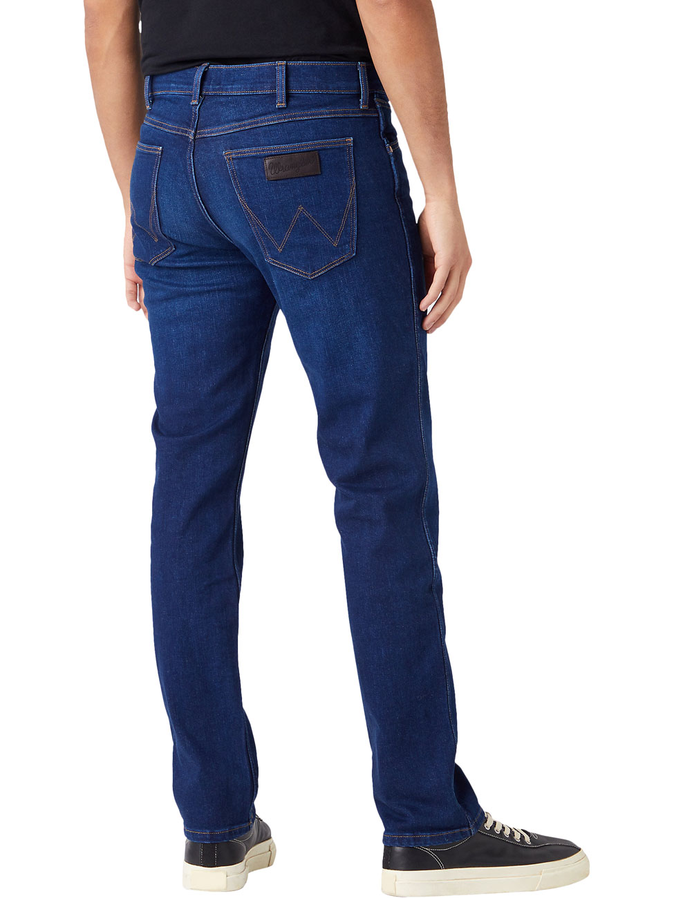 Wrangler Herren Jeans Greensboro - Regular Fit - Blau - The Bullseye günstig online kaufen