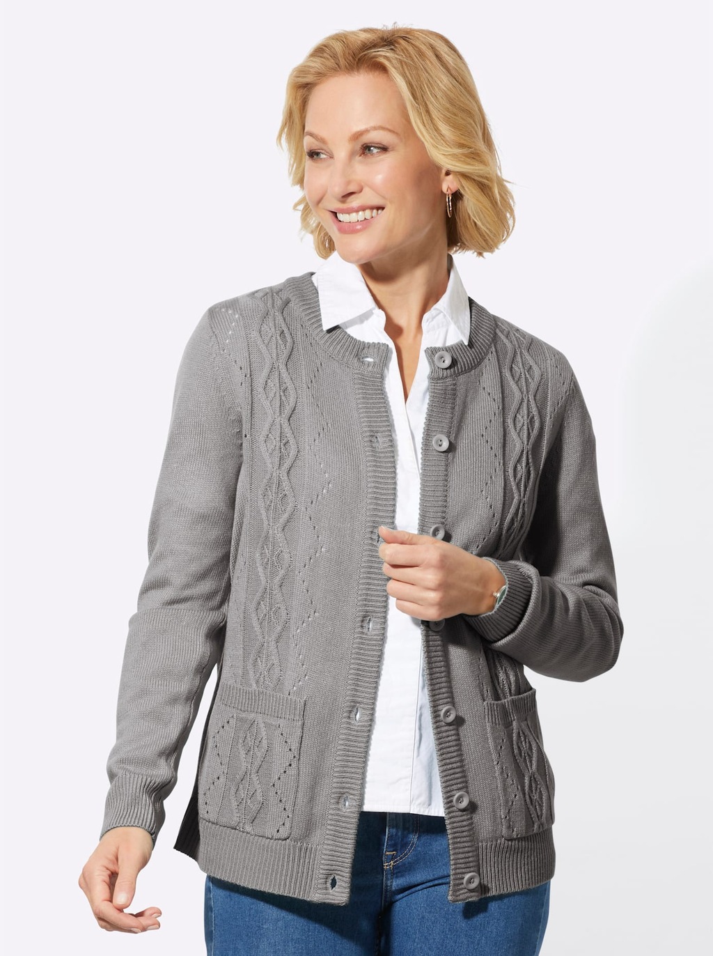 Classic Basics Strickjacke günstig online kaufen
