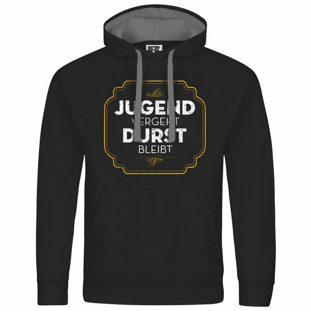 deinshirt Kapuzenpullover Herren Kapuzenpullover Jugend vergeht Durst bleib günstig online kaufen