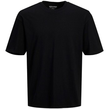 Jack & Jones  T-Shirts & Poloshirts 12185628 BRINK TEE-BLACK günstig online kaufen