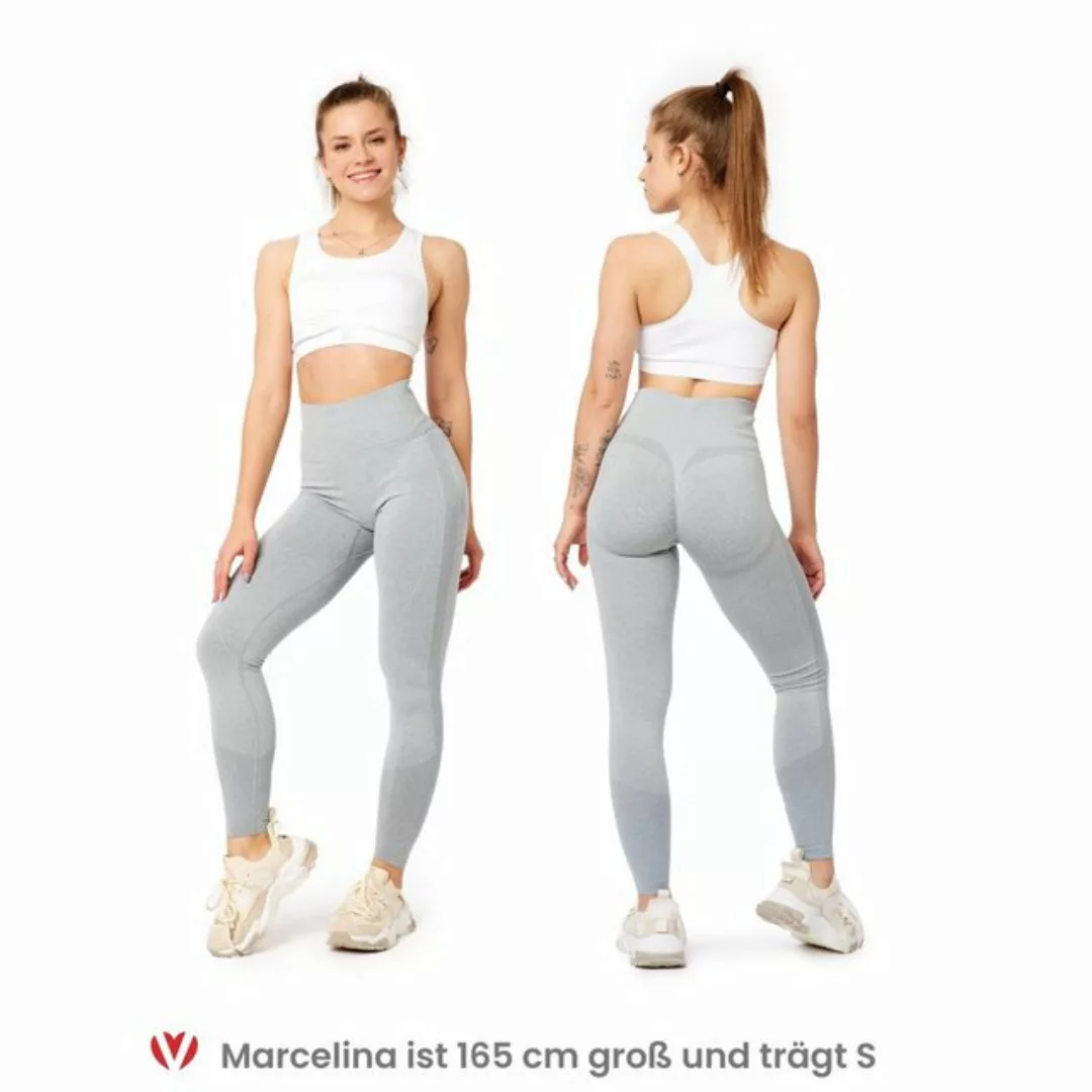 Bellivalini Leggings Damen High Waist Push Up Scrunch BLV50-254 (1-tlg) fig günstig online kaufen