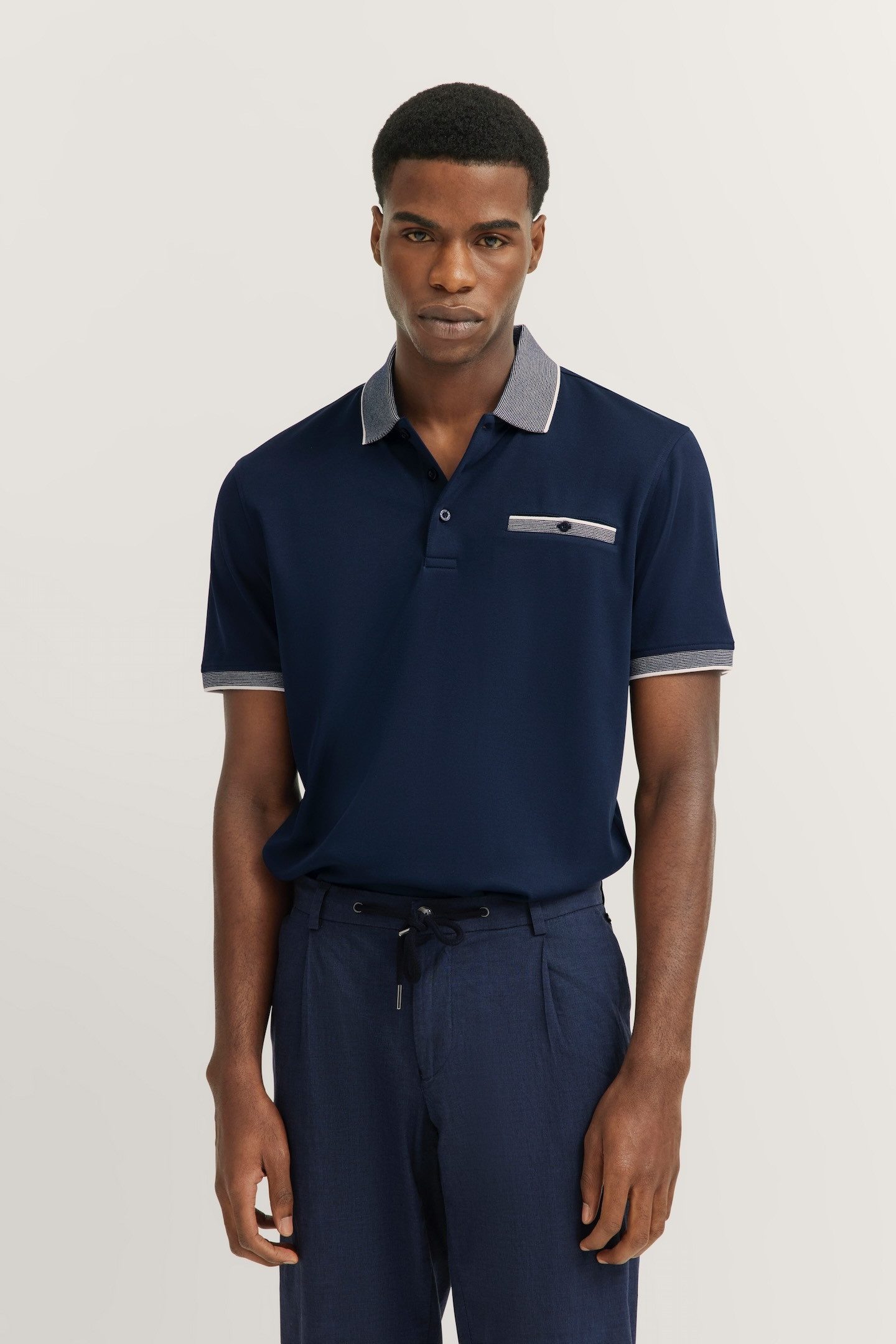 bugatti Poloshirt, mit dezenten Kontraststreifen günstig online kaufen