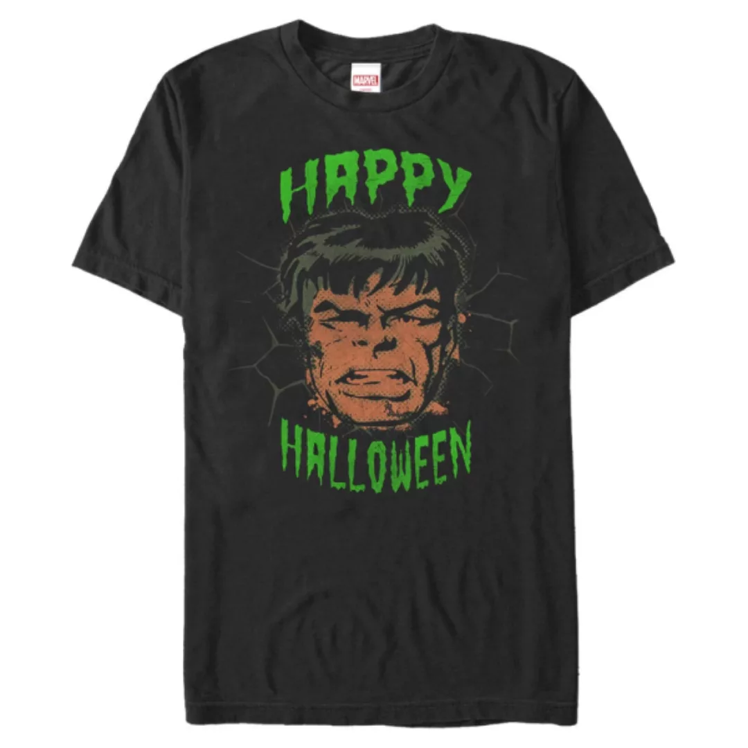 Marvel - Avengers - Hulk Face Halloween - Halloween - Männer T-Shirt günstig online kaufen
