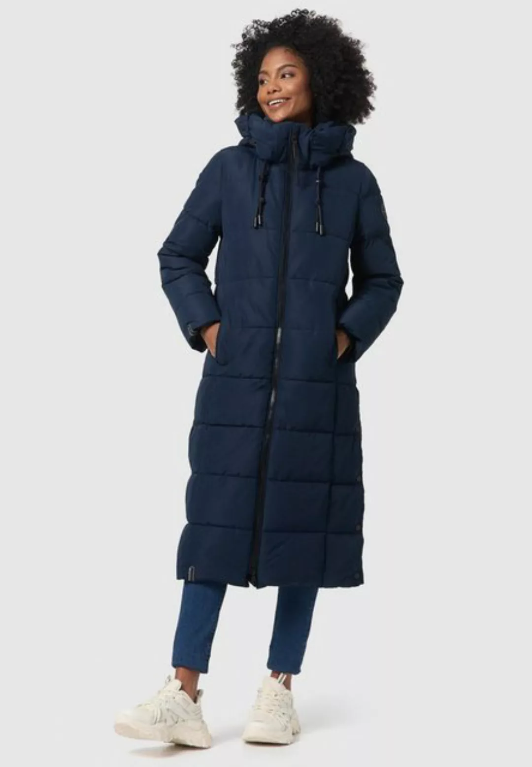 Marikoo Winterjacke "Nadeshikoo XIV", extra langer Winter Mantel gesteppt günstig online kaufen