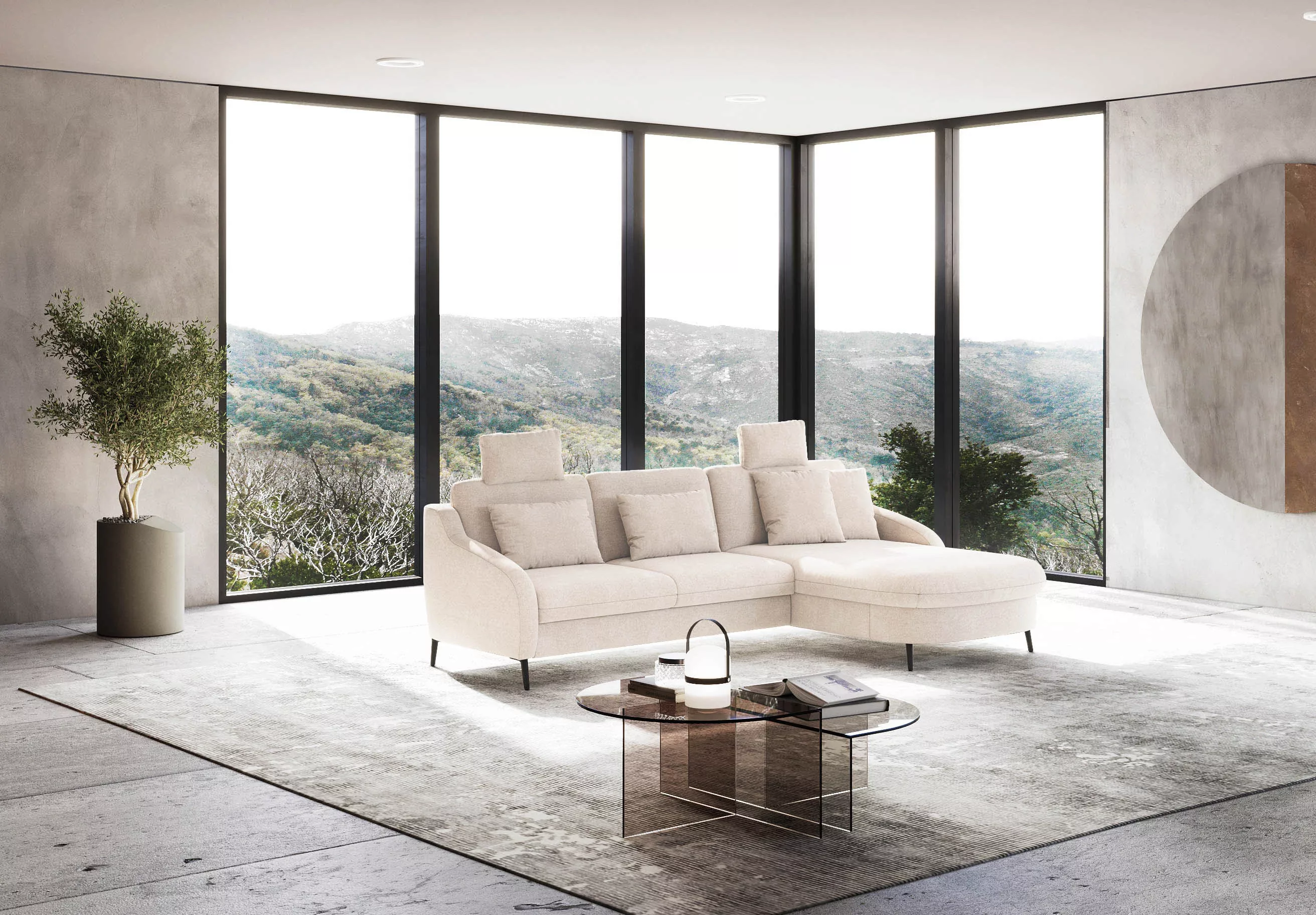 sit&more Ecksofa »Soul L-Form«, wahlweise mit Bettfunktion und Bettkasten o günstig online kaufen