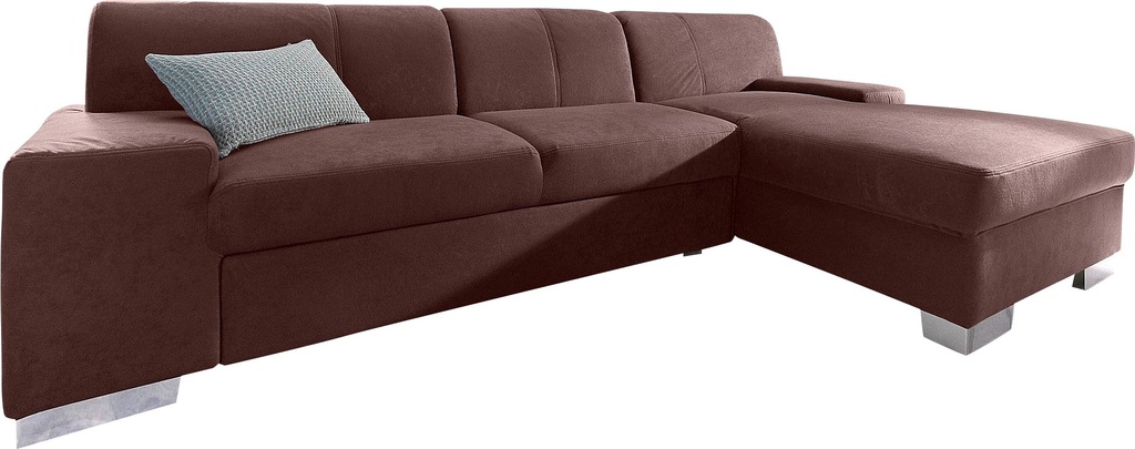 DOMO collection Ecksofa "Star L-Form", wahlweise mit Bettfunktion günstig online kaufen