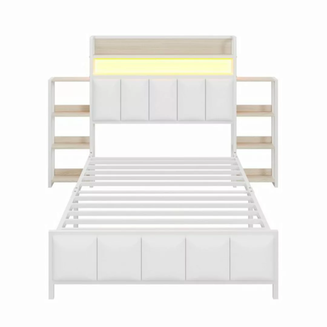 Rustrky Polsterbett Stauraumbett Funktionsbett Einzelbett Doppelbett Eisenb günstig online kaufen