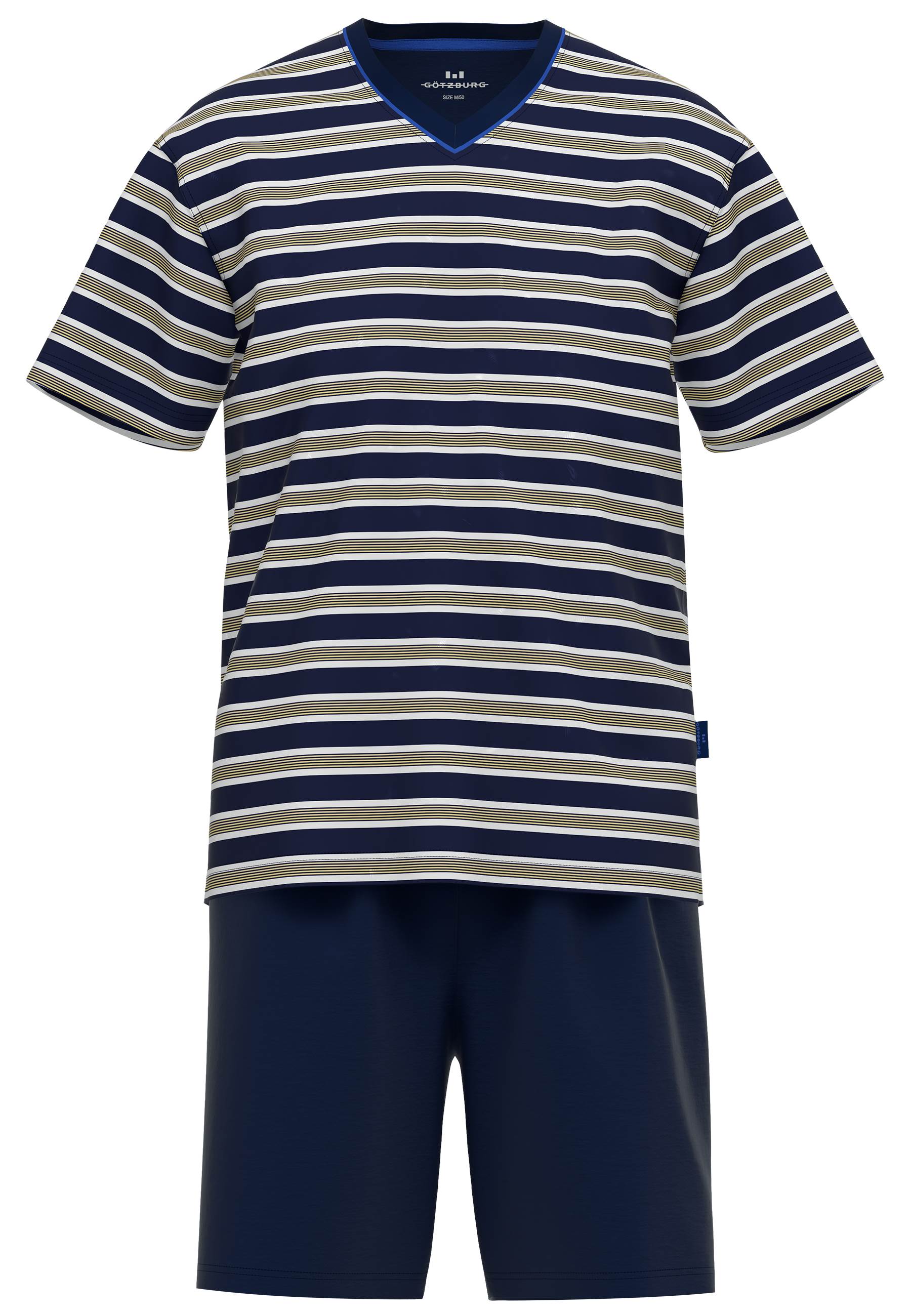 GÖTZBURG Shorty "Waterford", (2 tlg.), Kurzarm, V-Ausschnitt, kurze Hose, B günstig online kaufen