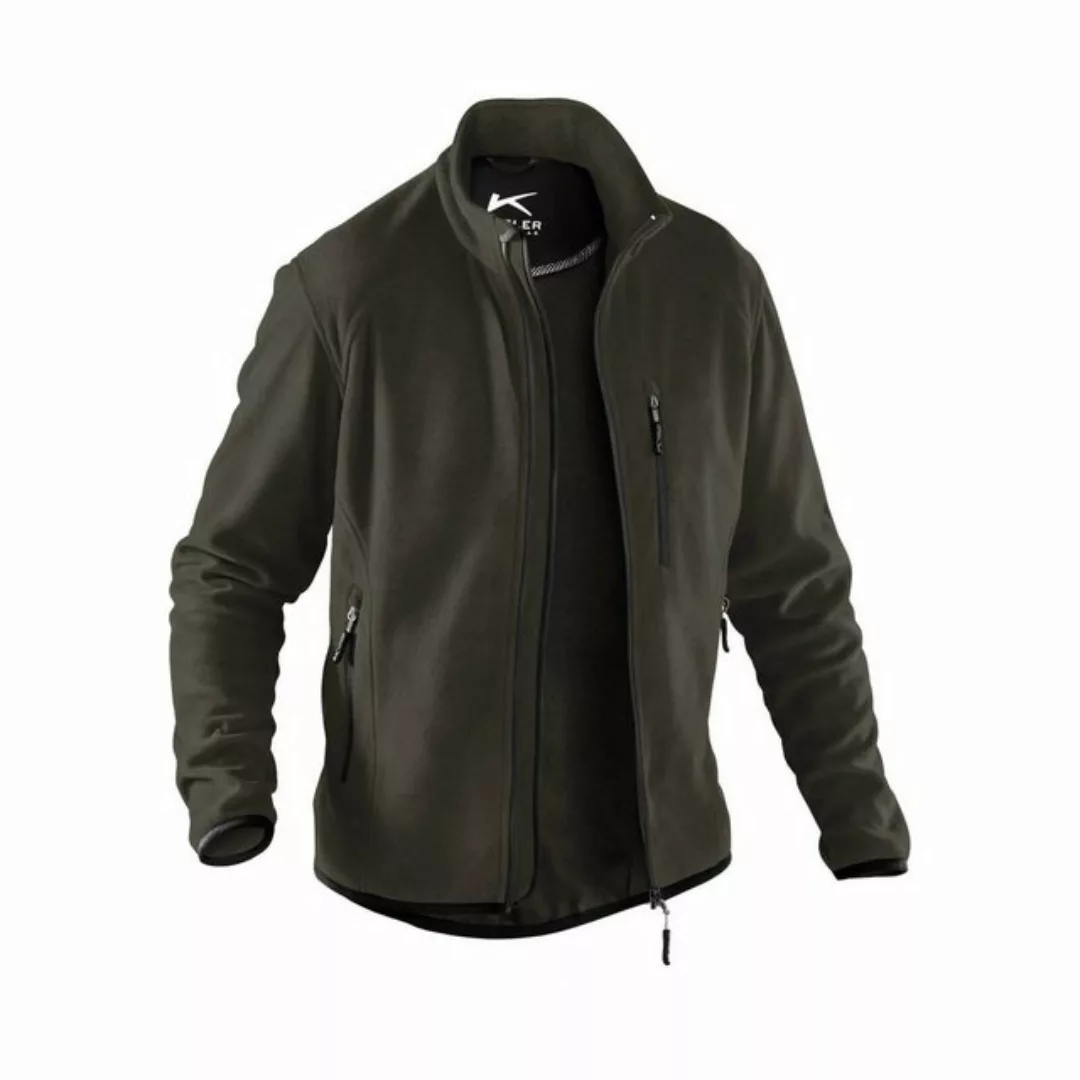 Kübler Fleecejacke Kübler Fleecejacke oliv günstig online kaufen