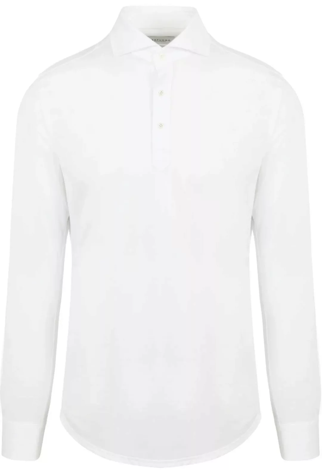 Profuomo Camiche Poloshirt Weiß - Größe 44 günstig online kaufen