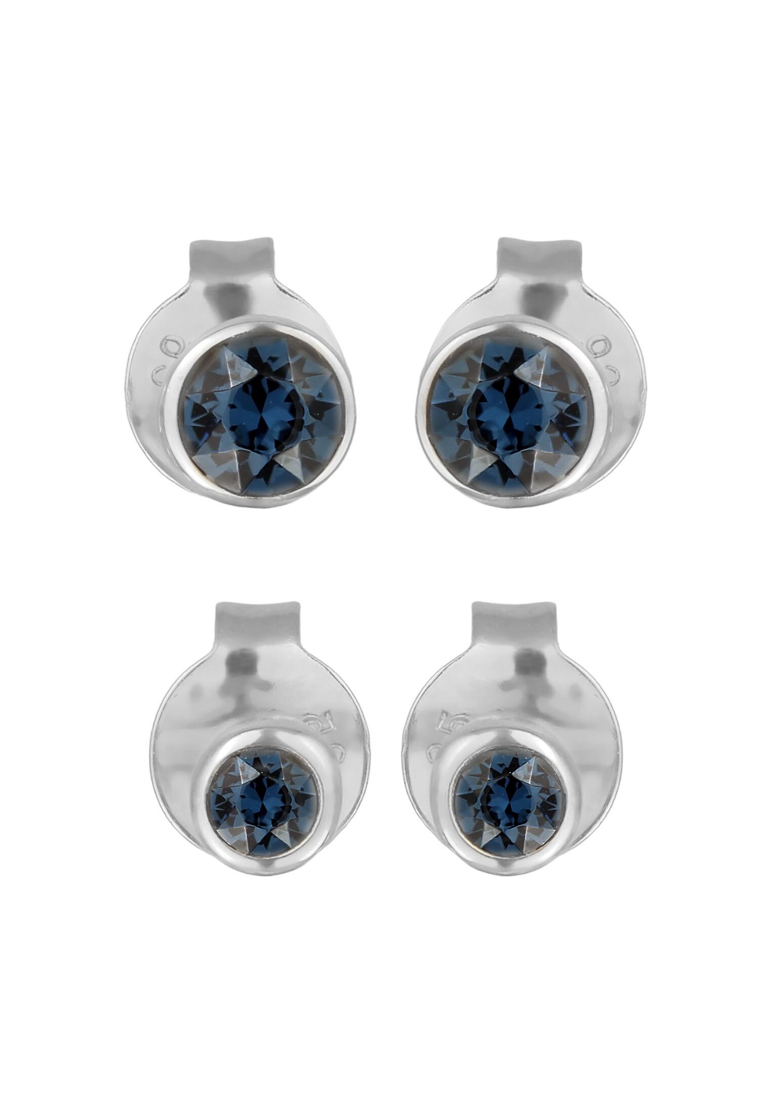 Elli Ohrring-Set Ohrstecker Set Weiß 925 günstig online kaufen