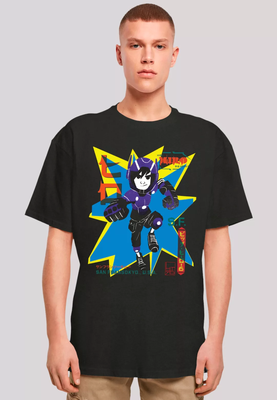 F4NT4STIC T-Shirt "Big Hero 6 Hiro Manga", Premium Qualität günstig online kaufen