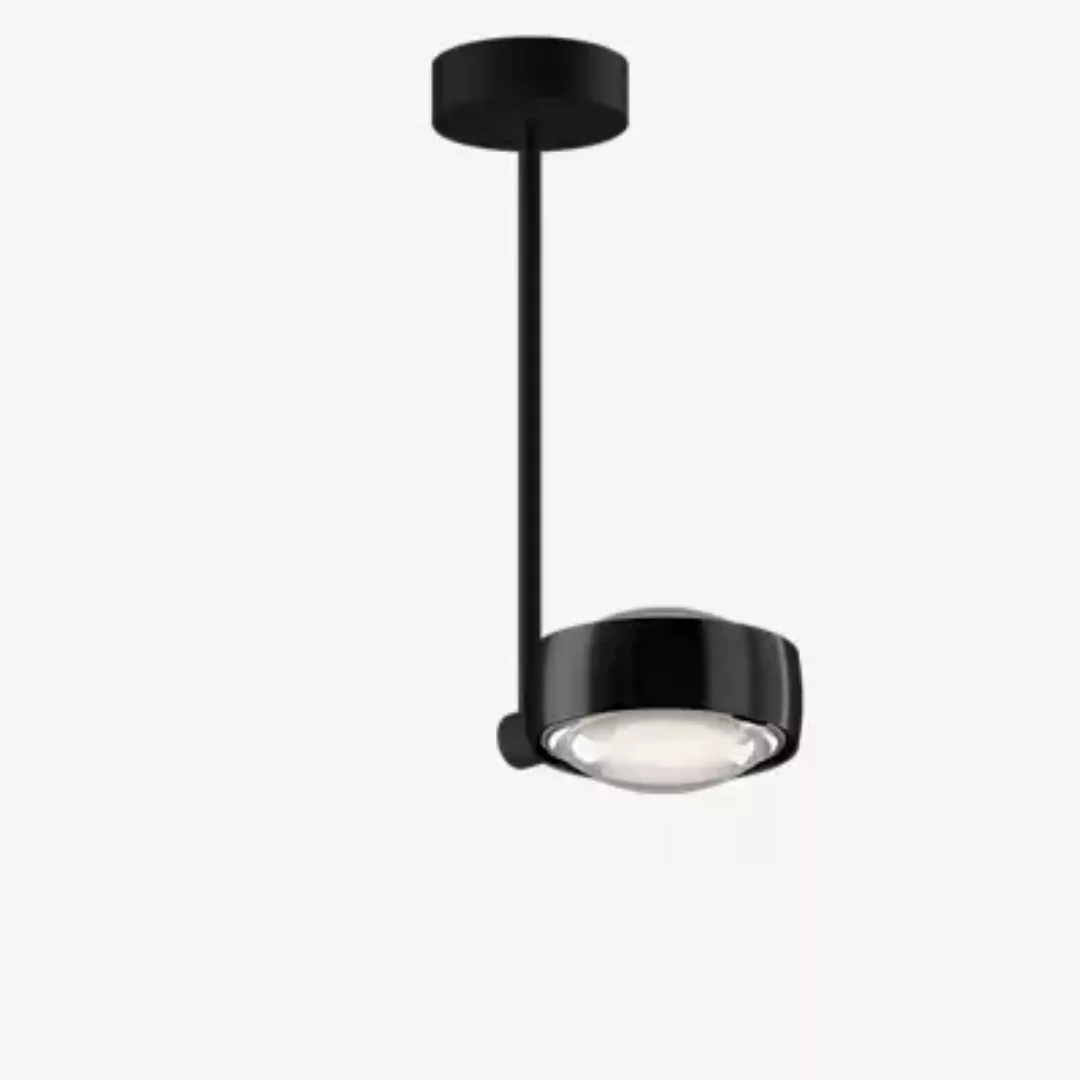 Occhio Sento Faro 30 Up D Deckenleuchte LED, Kopf black phantom/Body schwar günstig online kaufen